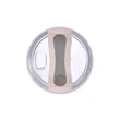30oz. Dual Wall Stainless Steel & PP Tumbler with Clear Lid | https://www.bestnamebadges.com