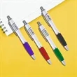 Custom Plastic Click Satin Pen | https://www.bestnamebadges.com