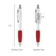 Custom Plastic Click Satin Pen | https://www.bestnamebadges.com