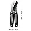 Can Opener Smooth Edge Cut With Holder | https://www.bestnamebadges.com