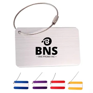 Durable Aluminum Alloy Privacy Luggage Tag