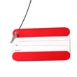 Durable Aluminum Alloy Privacy Luggage Tag | https://www.bestnamebadges.com