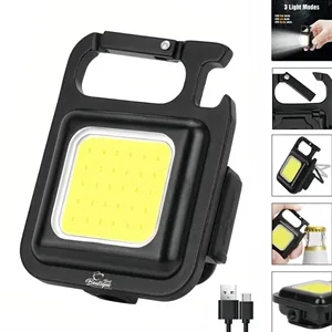 Rechargeable Mini COB Keychain LED Work Light