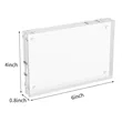 Frameless Acrylic Picture Frame | https://www.bestnamebadges.com