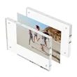 Frameless Acrylic Picture Frame | https://www.bestnamebadges.com