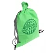 Glide Right Non-Woven Drawstring Bag | https://www.bestnamebadges.com