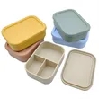 Leakproof Silicone Lunch Box with 3 Compartments | https://www.bestnamebadges.com