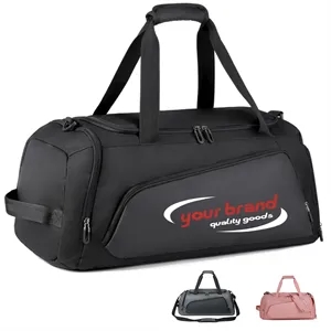 35L Sports Duffel Bag with Multiple Compartments