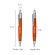 Translucent Color Promotional Ballpoint Pen | https://www.bestnamebadges.com