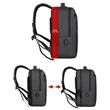 Expandable Business Laptop Backpack with USB Charging Port | https://www.bestnamebadges.com