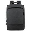 Expandable Business Laptop Backpack with USB Charging Port | https://www.bestnamebadges.com