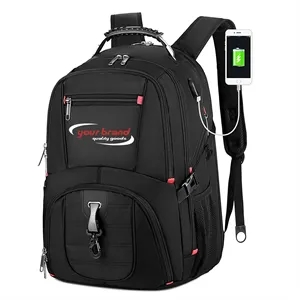 50L TSA-Friendly USB Charging Travel Laptop Backpack