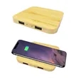 Bamboo Wireless Charger | https://www.bestnamebadges.com