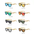 Bamboo Frame Sunglasses | https://www.bestnamebadges.com