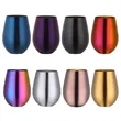 Colorful Wine Glass | https://www.bestnamebadges.com