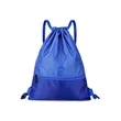 Waterproof Drawstring Backpack with Zip Pocket | https://www.bestnamebadges.com