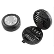 Tire Shaped Multi Tool Kit With Screwdrivers And Pliers | https://www.bestnamebadges.com