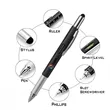 Metal Screw Level Touch Screen Stylus Pen | https://www.bestnamebadges.com