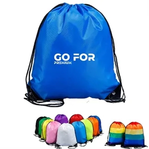 210D LGBT Gay Pride Polyester Drawstring Backpack
