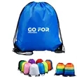 210D LGBT Gay Pride Polyester Drawstring Backpack | https://www.bestnamebadges.com
