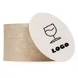 Round Cardboard Coasters | https://www.bestnamebadges.com