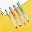 Touch Rubberized Gel Pen | https://www.bestnamebadges.com