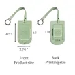 Flap Leather Luggage Tag With Metal Buckle | https://www.bestnamebadges.com