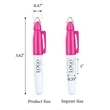 Custom Mini Permanent Marker | https://www.bestnamebadges.com