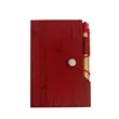 Durable Grey Board Notebook with Sticky Notes and Pen | https://www.bestnamebadges.com