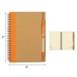 5" x 7" Spiral Notebook with Pen Set | https://www.bestnamebadges.com