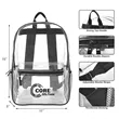 Clear Backpack Heavy Duty | https://www.bestnamebadges.com