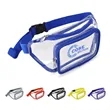 Transparent Fanny Pack with Adjustable Strap | https://www.bestnamebadges.com