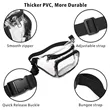 Transparent Fanny Pack with Adjustable Strap | https://www.bestnamebadges.com