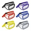 Transparent Fanny Pack with Adjustable Strap | https://www.bestnamebadges.com