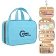 Foldable Travel Toiletry Bag | https://www.bestnamebadges.com