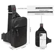 Waterproof Small Chest Bag for Men | https://www.bestnamebadges.com