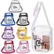 Waterproof Clear Crossbody Bag | https://www.bestnamebadges.com