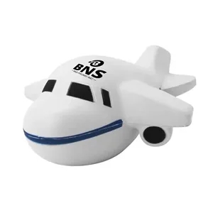 Durable PU Squeeze Toy Airplane for Stress Relief and Fun