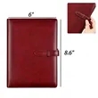 A5 PU High Quality Business Refillable Notebook | https://www.bestnamebadges.com