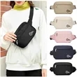 Double Layer Fanny Pack Crossbody Bag | https://www.bestnamebadges.com