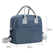 Insulated Travel Lunch Bag with Shoulder Strap | https://www.bestnamebadges.com