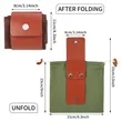 Canvas Foraging Drawstring Bag | https://www.bestnamebadges.com