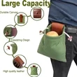 Canvas Foraging Drawstring Bag | https://www.bestnamebadges.com
