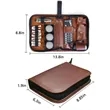Golf Accessories Set with Leather Case | https://www.bestnamebadges.com