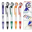 Rotating Soccer Shape Ballpoint Pens | https://www.bestnamebadges.com