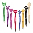 Cute Rotating Ballpoint Pens  With Cartoon Shapes | https://www.bestnamebadges.com