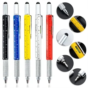 6 in 1 Multitool Tech Tool Ballpoint Pen
