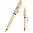 Bamboo Pen with Metal Refill | https://www.bestnamebadges.com