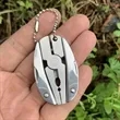 Pocket Pliers Multi-Tool Mini Folding Keychain | https://www.bestnamebadges.com