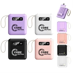 Mini Power Bank with Flashlights